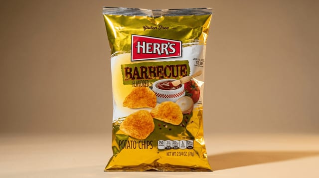 Herr's Barbecue.