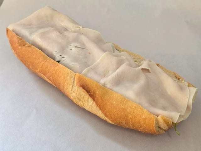 Turkey & Cheese.
