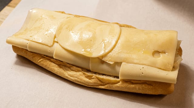 Mixed Cheese Hoagie.