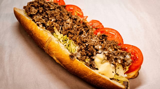 Cheesesteak Hoagie.
