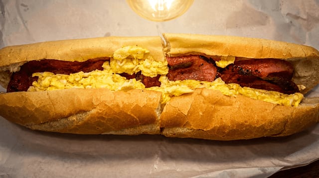 Pork Roll, Egg & Cheese.