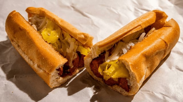 Double Cheese Dog.
