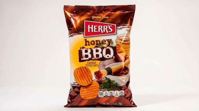 Herr's Honey Barbecue.