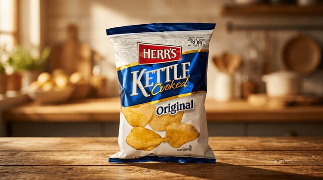 Herr's Original Kettle Cooked.