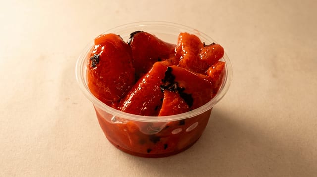 Red Roasted Peppers.