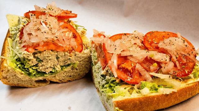 Chicken Salad Hoagie.