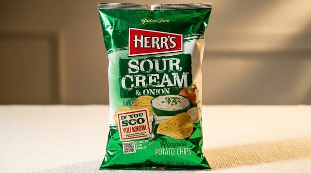 Herr's Sour Cream and Onion (Large).
